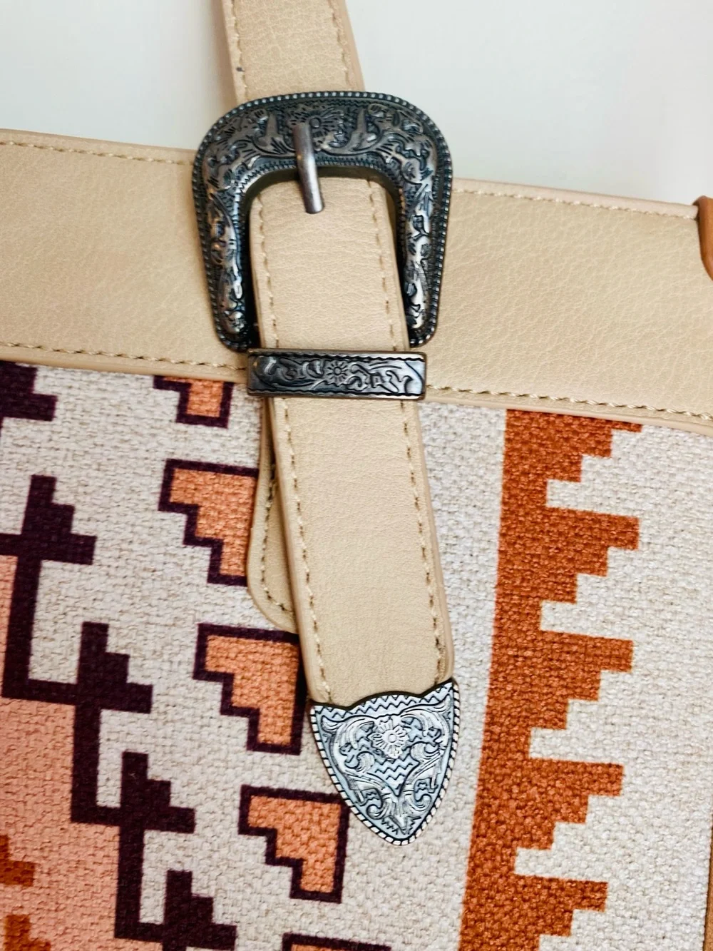 Wrangler Aztec Print Tote Bag